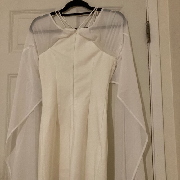 Soft White Sleeveless Max Mini Dress - Size XS - Picture 13 of 13